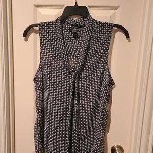 Cotton Express Size L Sheer Sleeveless Blouse